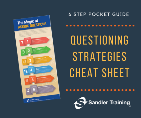 Questioning Strategies Cheatsheet
Sandler Training New Hampshire